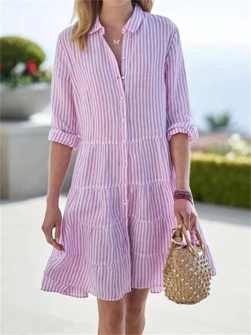 Chanel | Sommer stribede kjoler