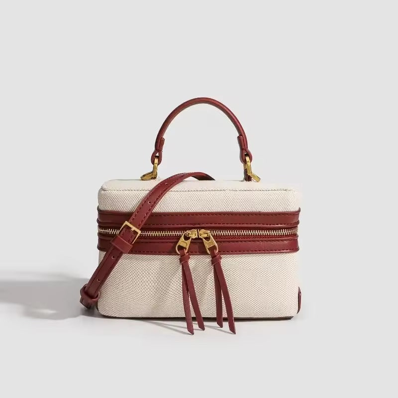 Vivienne Canvas Box Bag