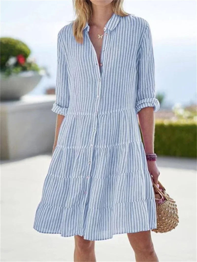 Chanel | Sommer stribede kjoler