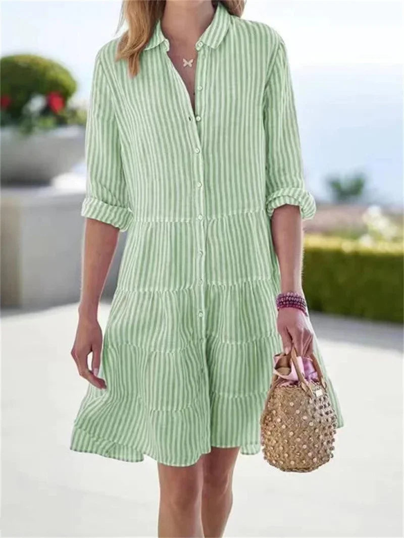 Chanel | Sommer stribede kjoler