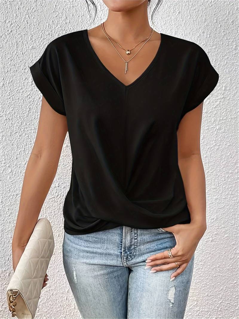 Jocelyn | Casual-Chic Short Sleeve T-Shirt