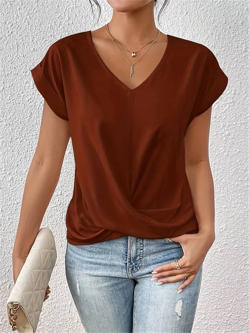 Jocelyn | Casual-Chic Short Sleeve T-Shirt