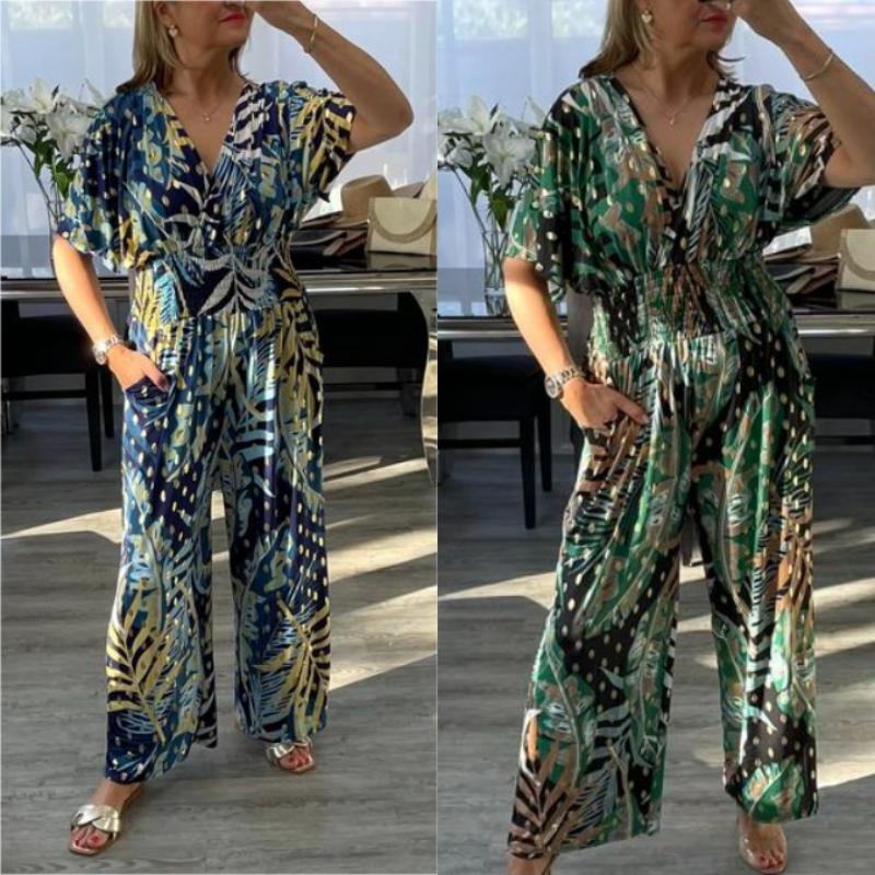 Diana | Dame jumpsuit med strækbar talje